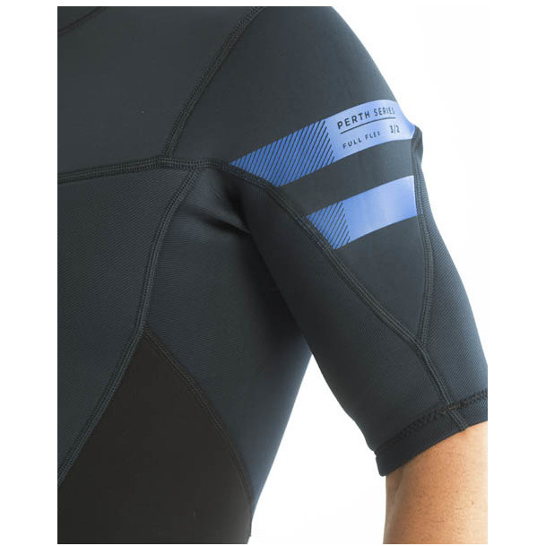 2026 Jobe Mens Perth 3/2mm Back Zip Shorty Wetsuit 30362100 - Blue